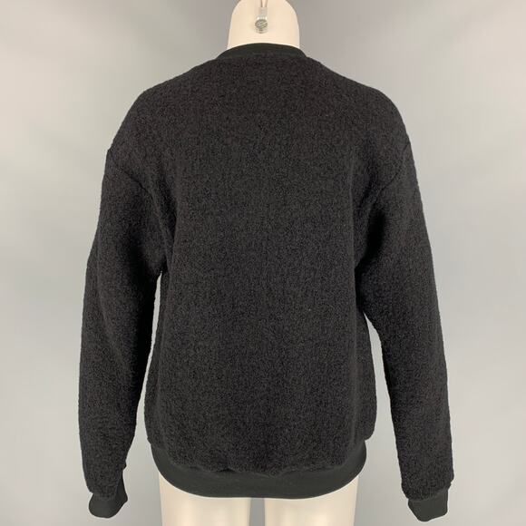 PRABAL GURUNG Size XS Multi-Color Patchwork Wool / Cotton Pullover - Picture 4 of 6